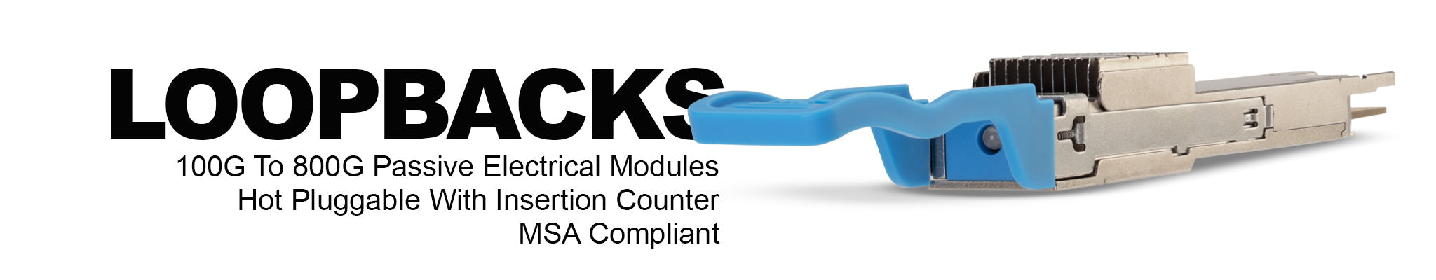 Passive Loopback Modules banner