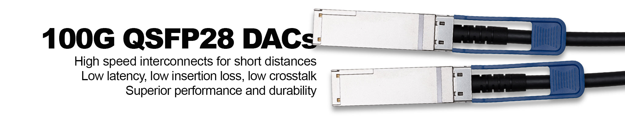 100G QSFP28 and Breakout Passive DAC Cables – Proficium.com