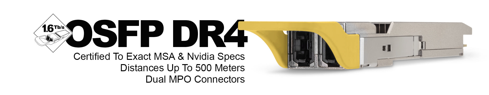 1.6T OSFP DR4 Optical Transceivers