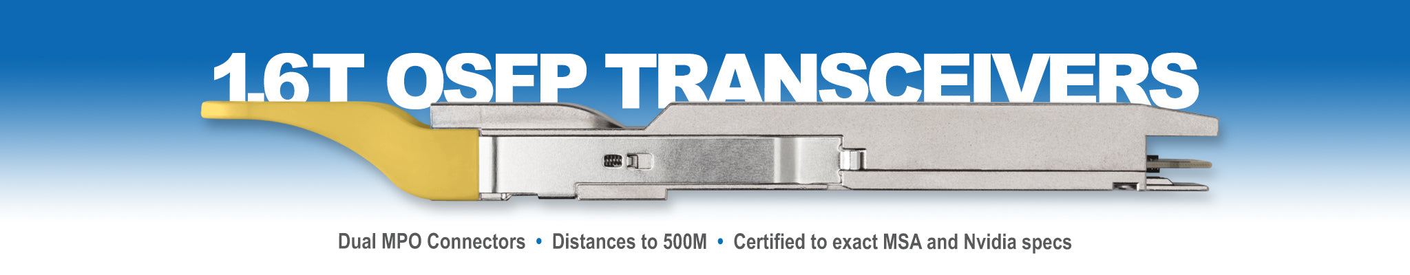 1.6T OSFP Optical Tranceivers
