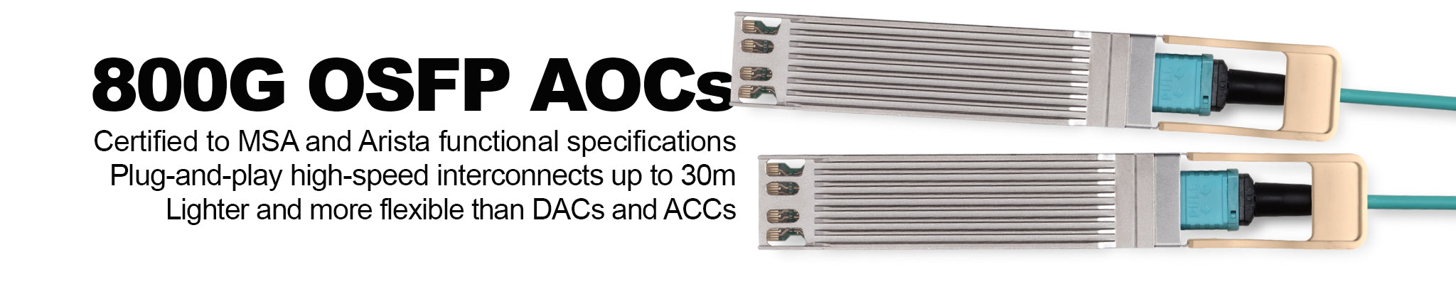 800G OSFP Active Optical Cables