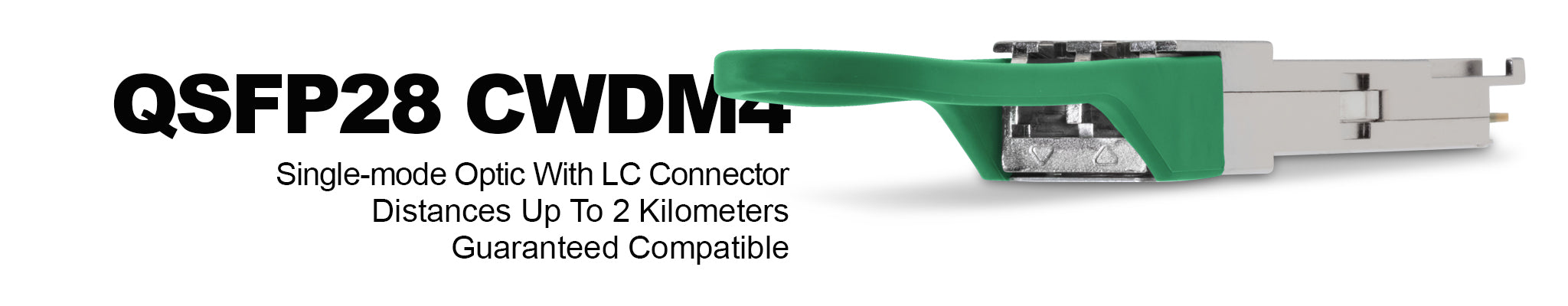 100G QSFP28 CWDM4 Optical Transceivers