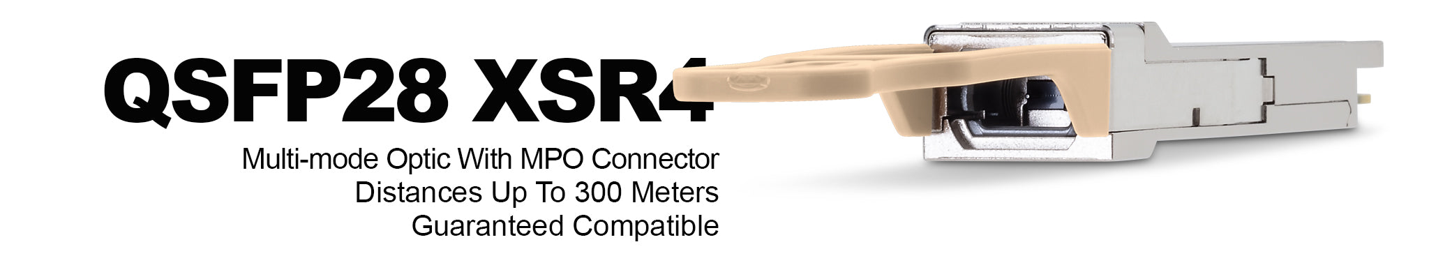 100G QSFP28 XSR4 Optical Transceivers