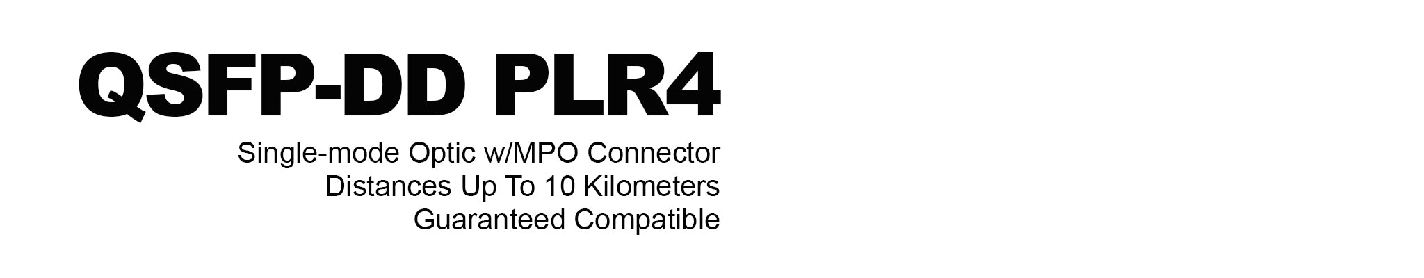 400G QSFP-DD PLR4 Optical Transceivers