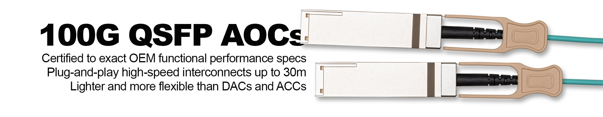 100G Active Optical Cables
