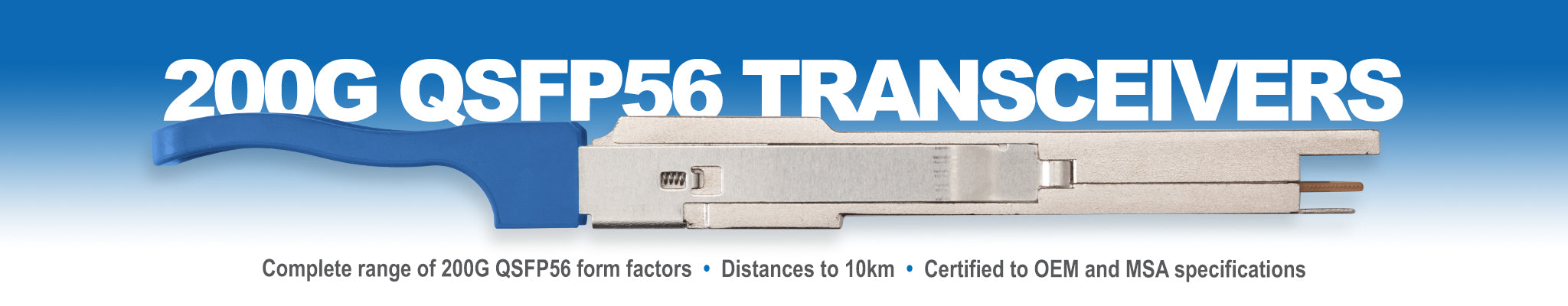 200G QSFP56 Optical Transceivers