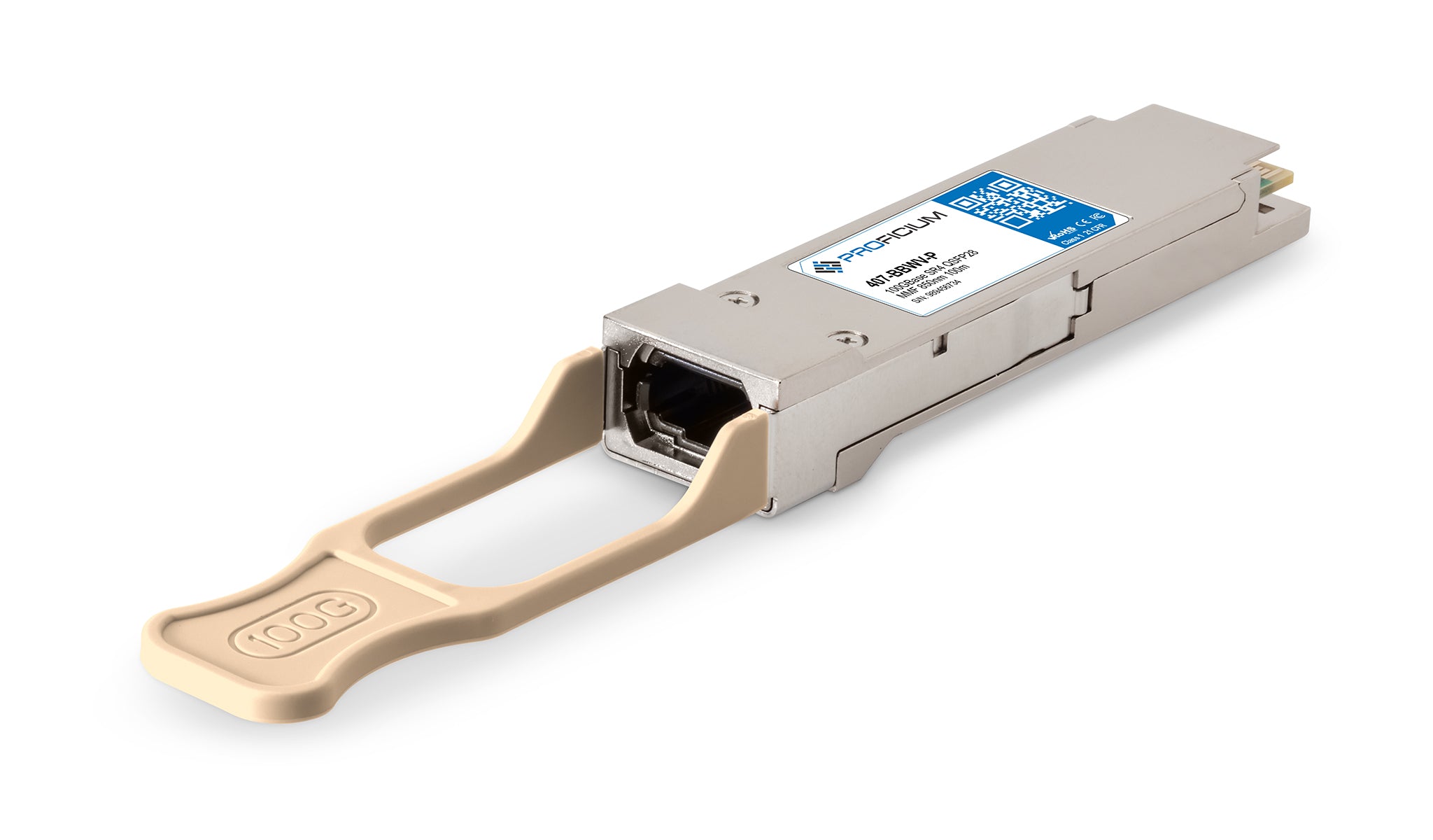 Dell 407-BBWV Compatible 100GBase SR4 QSFP28 MMF 850nm 100m Transceiver