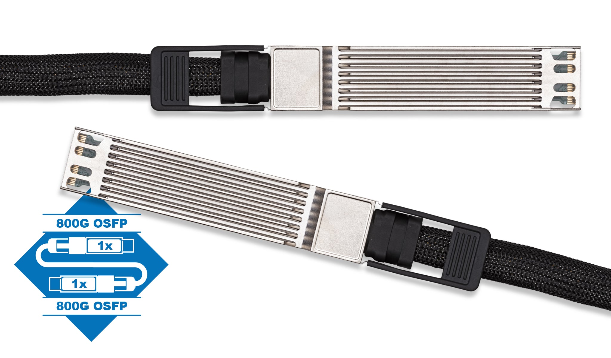 Arista C-O800-O800 Compatible 800GBase OSFP to OSFP Passive DAC Cable