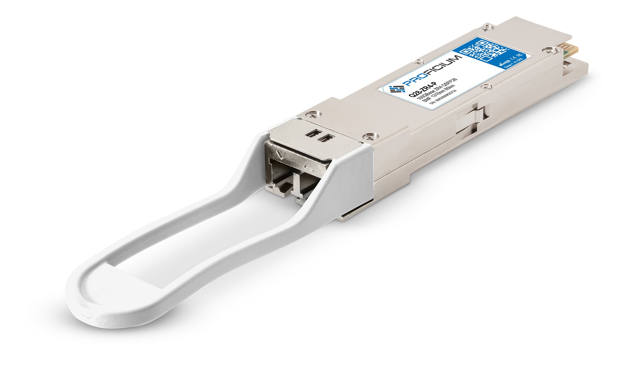 MSA Compliant 100GBase ZR4 QSFP28 SMF 1310nm 80km Transceiver