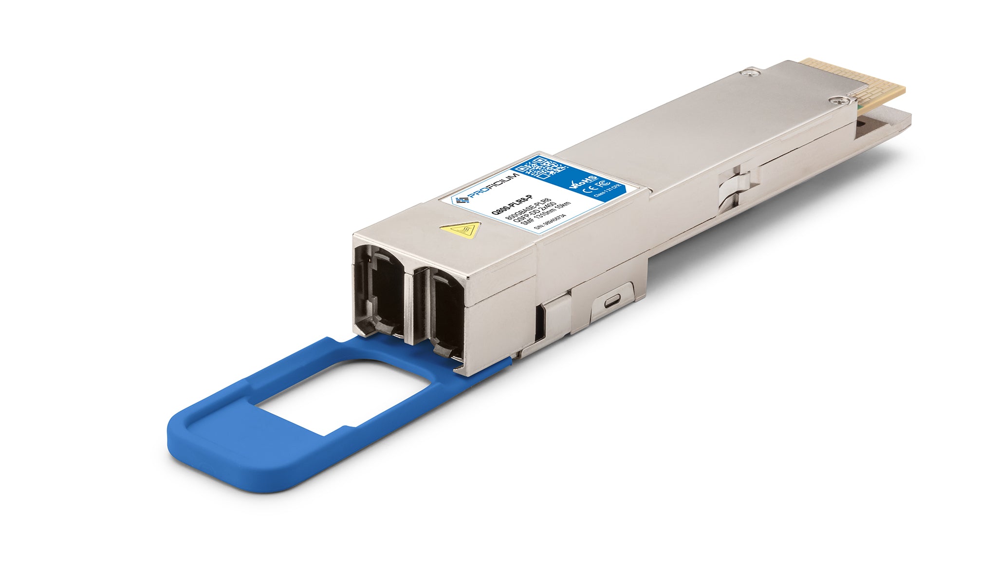 MSA Compliant 800GBASE-PLR8 QSFP-DD 2x400G SMF 1310nm 10km Transceiver