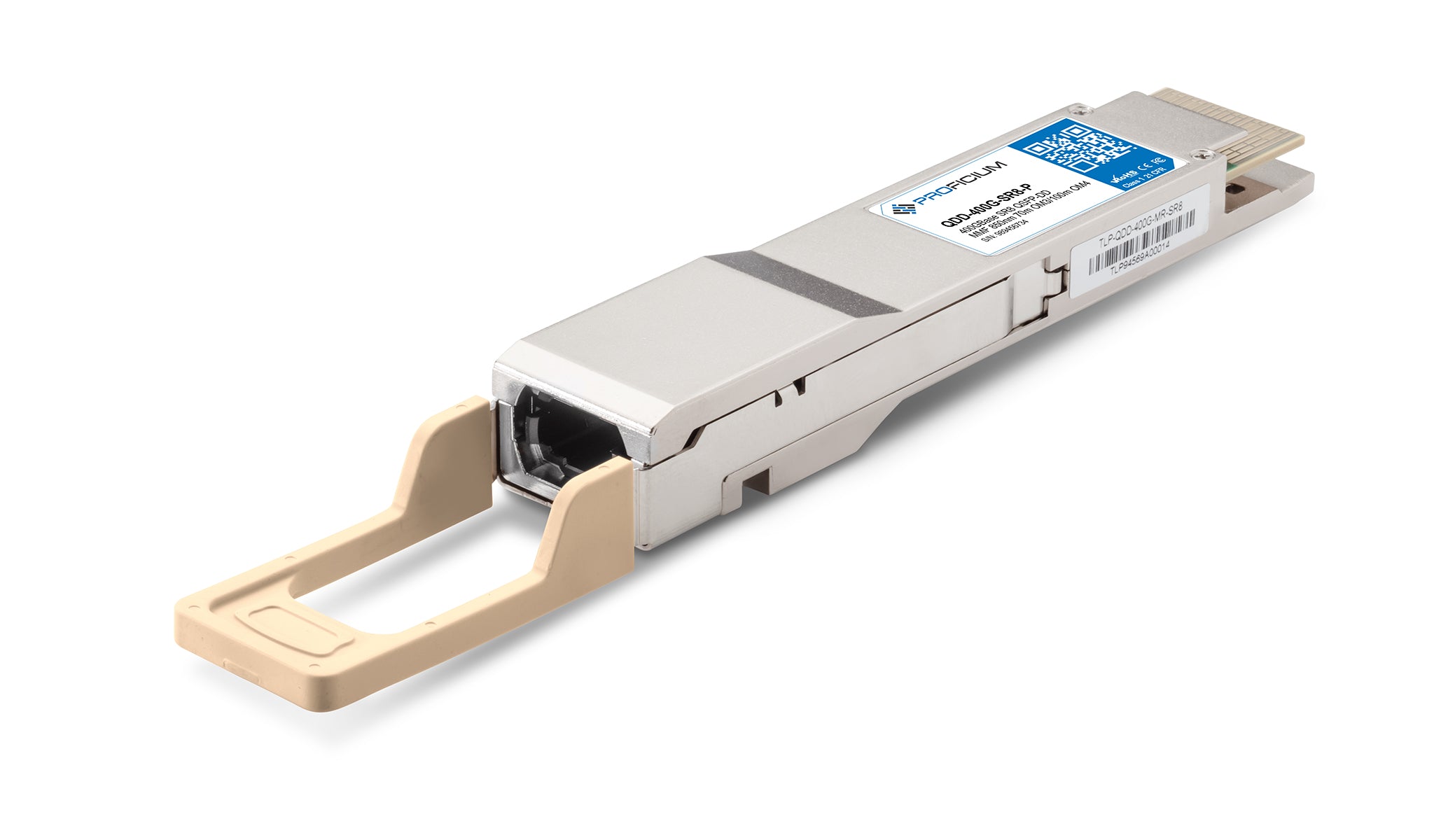 Arista QDD-400G-SR8 Compatible 400GBase SR8 QSFP-DD MMF 850nm 100m Transceiver