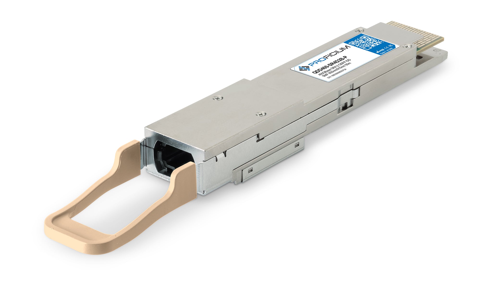 MSA Compliant 400GBase SR4.2 QSFP-DD SMF 850nm/910nm 100m Transceiver