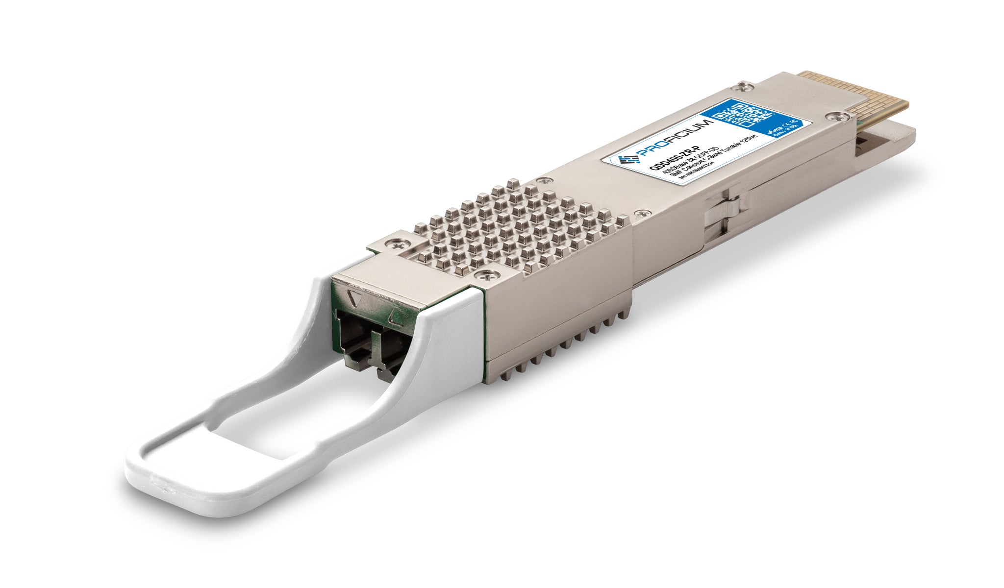 MSA Compliant 400GBase ZR QSFP-DD SMF Coherent C-Band Tunable 120km Transceiver