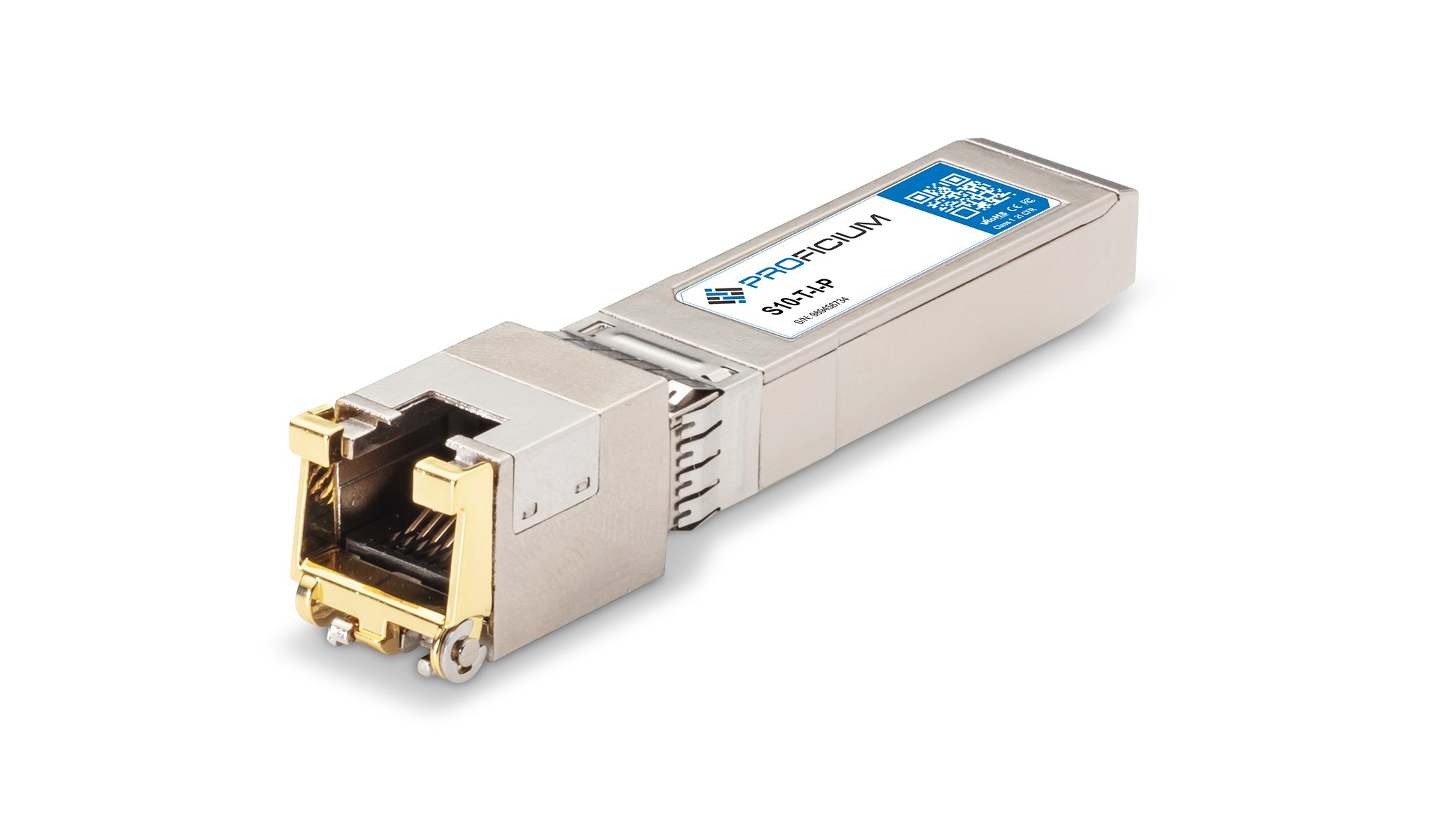 MSA Compliant 10GBase T SFP+ Copper 30m Industrial Temperature Transceiver
