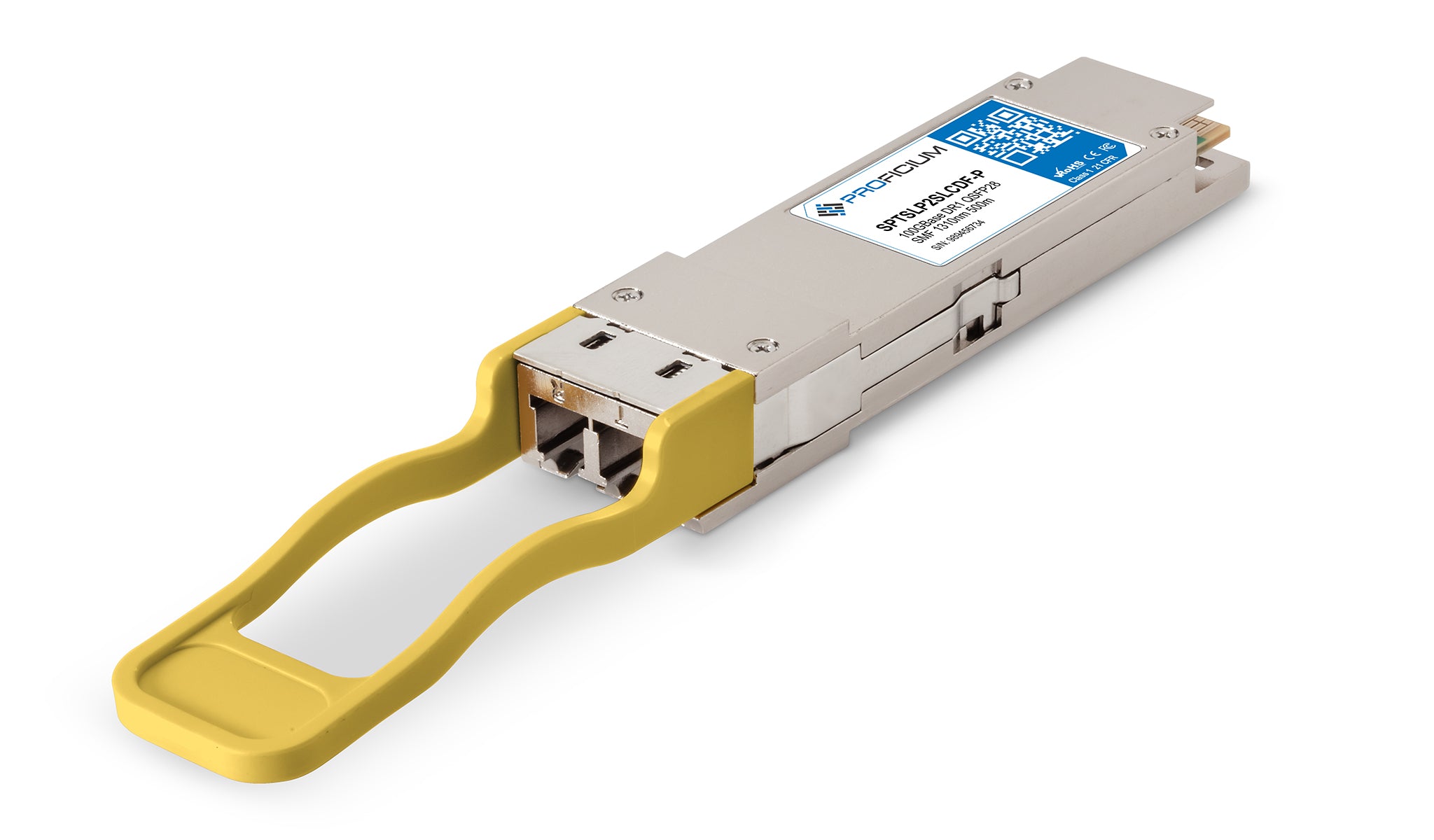 Intel SPTSLP2SLCDF Compatible 100GBase DR1 QSFP28 SMF 1310nm 500m Transceiver