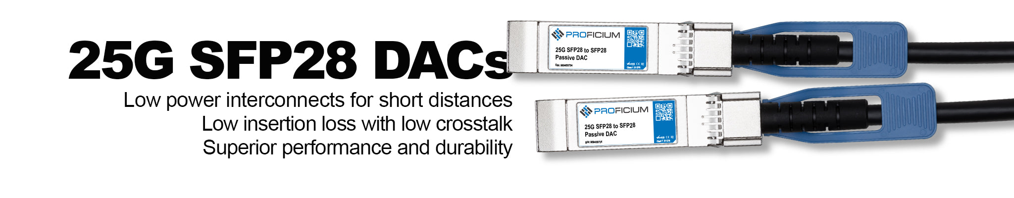 25G SFP28 DAC Cables