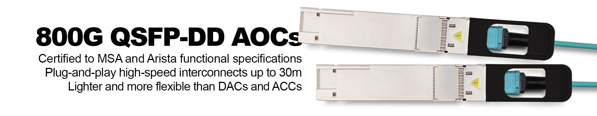 800G QSFP-DD Active Optical Cables