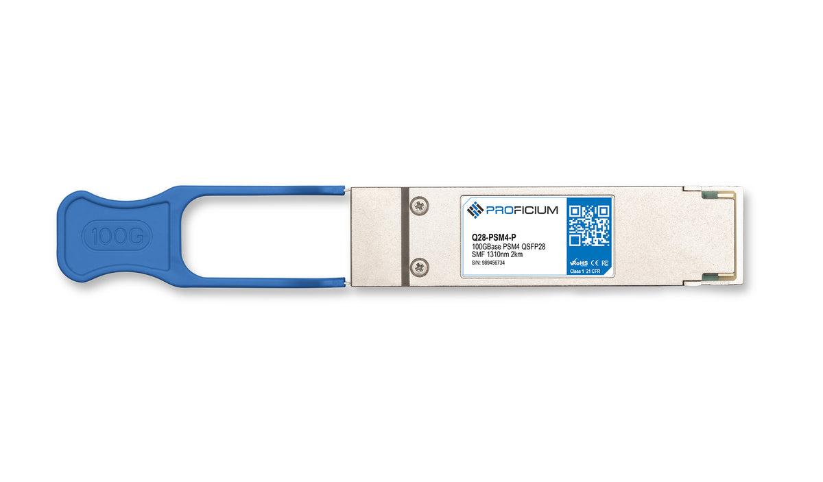 Labo Psm4 MSA Compliant 100GBase PSM4 QSFP28 SMF 1310nm 2km Transceiver ...
