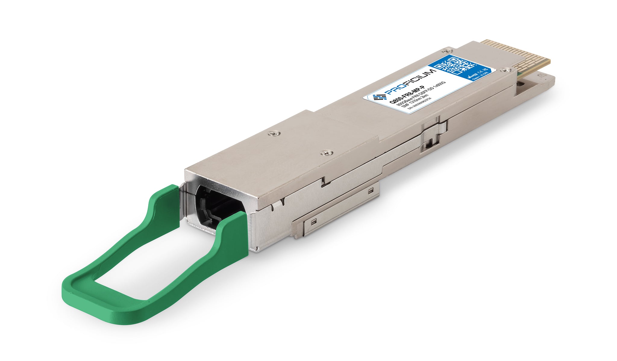 MSA Compliant 800GBASE-FR8 QSFP-DD 1x800G SMF 1310nm 2km Transceiver