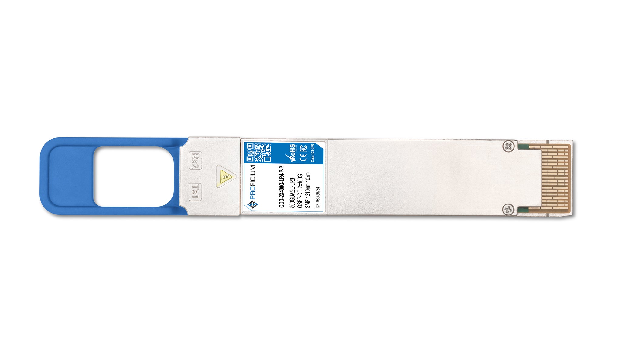 Juniper QDD-2X400G-LR4-P Compatible 800GBASE-LR8 QSFP-DD 2x400G SMF 1310nm 10km Transceiver