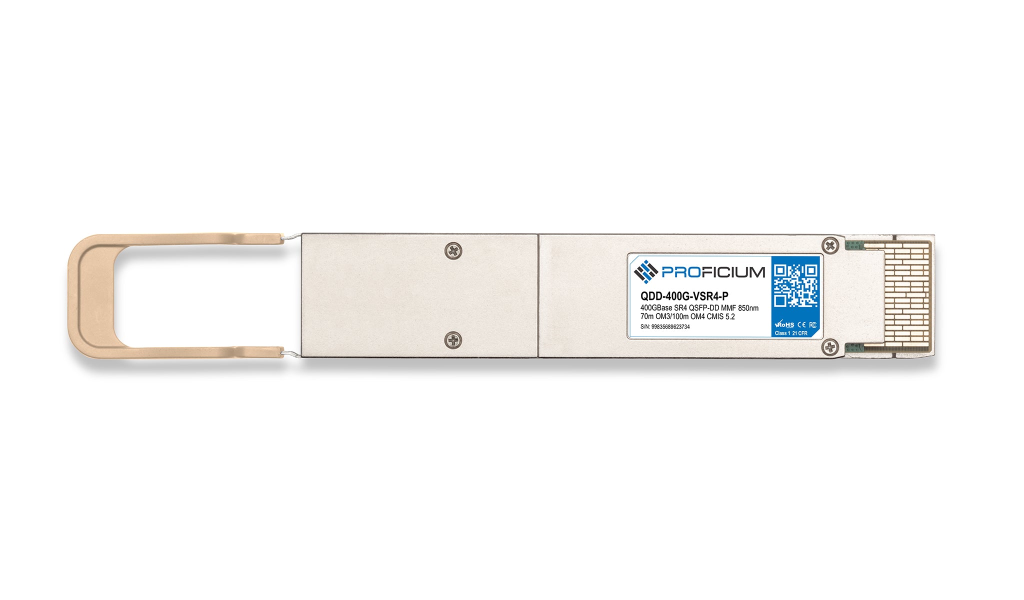 Arista QDD-400G-VSR4 Compatible 400GBase SR4 QSFP-DD MMF 850nm 100m Transceiver
