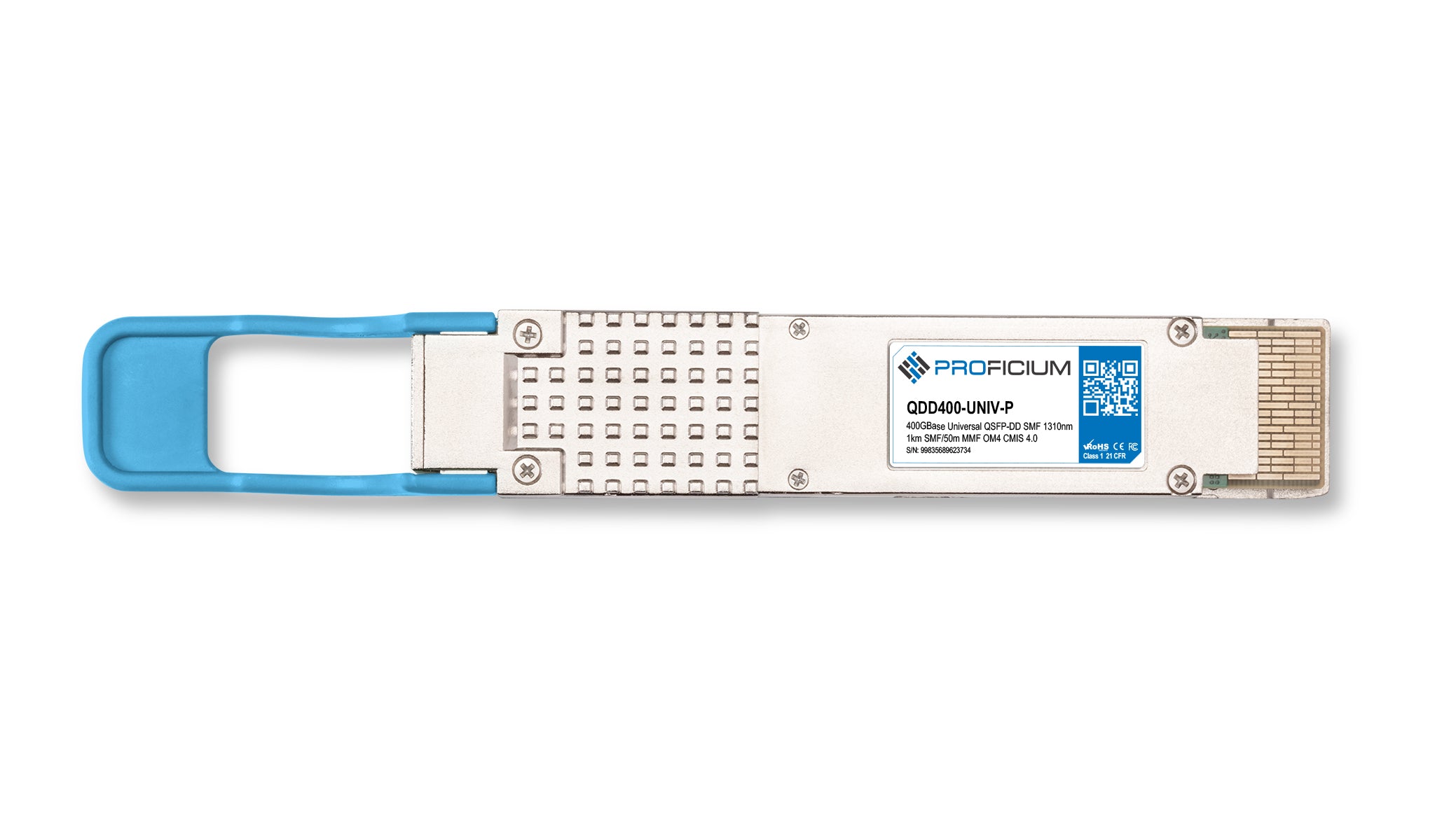 MSA Compliant 400GBase Universal QSFP-DD SMF 1310nm 1km Transceiver