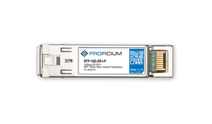 Cisco SFP-10G-ZR Compatible 10GBase ZR SFP+ SMF 1550nm 80km Industrial Temperature Transceiver
