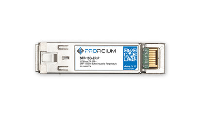 Cisco SFP-10G-ZR Compatible 10GBase ZR SFP+ SMF 1550nm 80km Industrial Temperature Transceiver