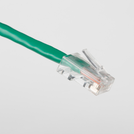 Green Cat5e Patch Cord Non-Booted