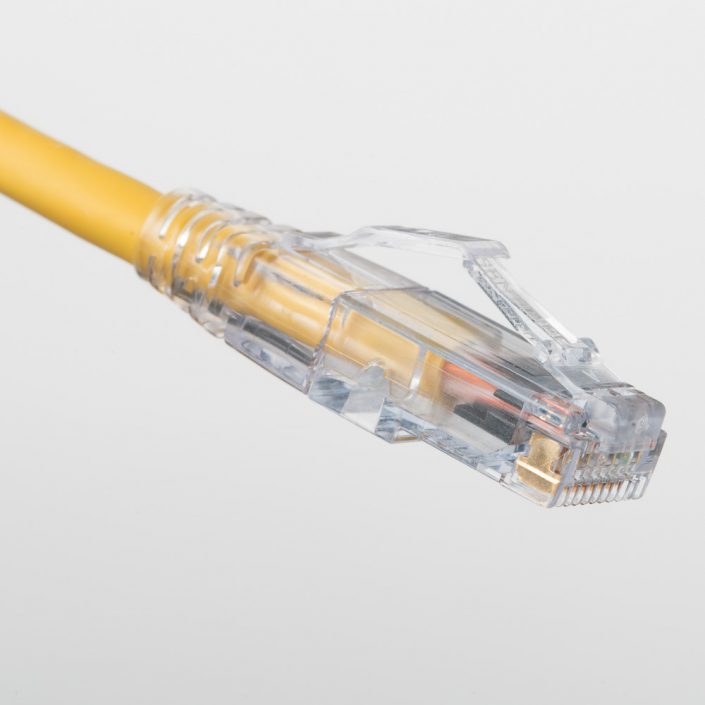 Cat6A Yellow Patch Cord